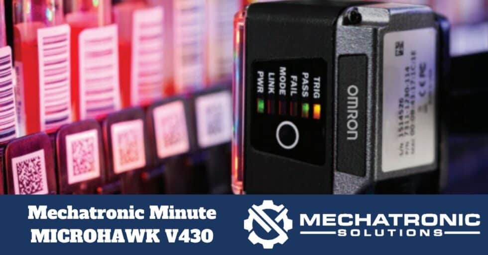 MECHATRONIC MINUTE- OMRON MICROHAWK V430 BARCODE READER