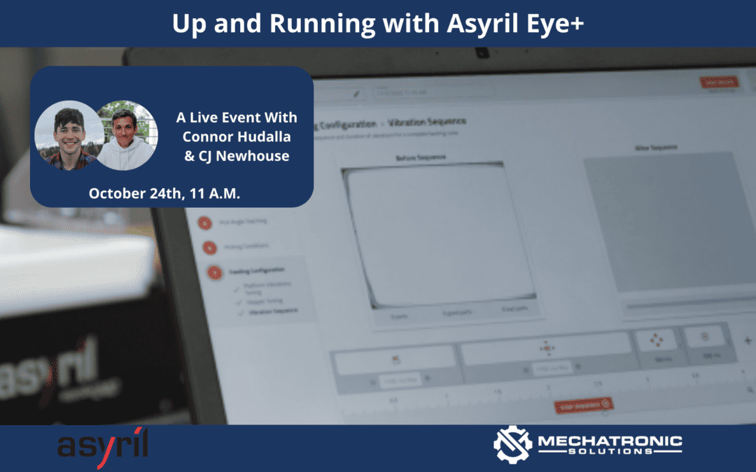 Replay: 10/24 – Up and Running with Asyril Eye+