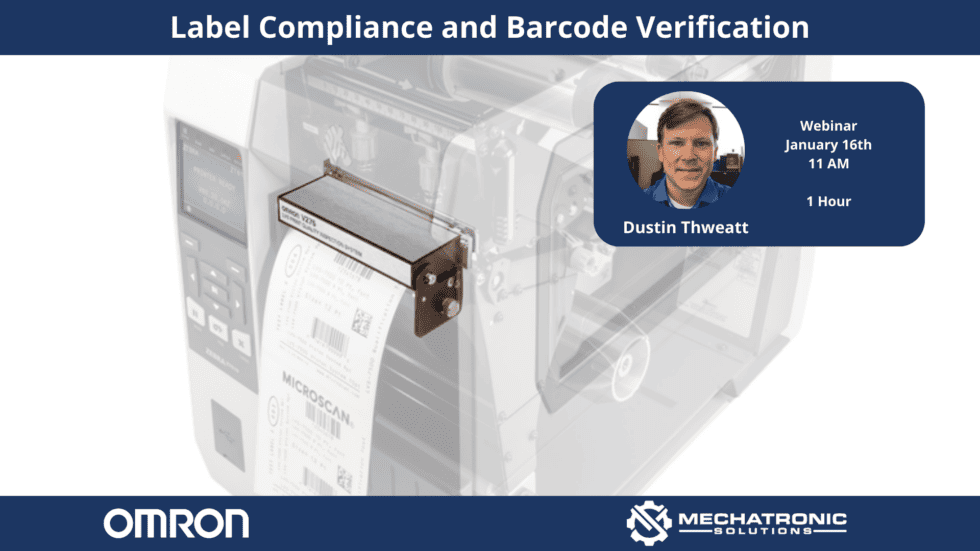 Webinar (01/16): Label Compliance and Barcode Quality with Omron V275