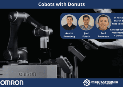 In-Person Event 03/28 – Cobots with Donuts